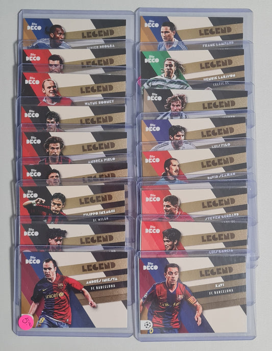 Soccer Deco Lot (18 Cards) SPECIAL OFFER - 2022 Topps Deco Legend(s)
