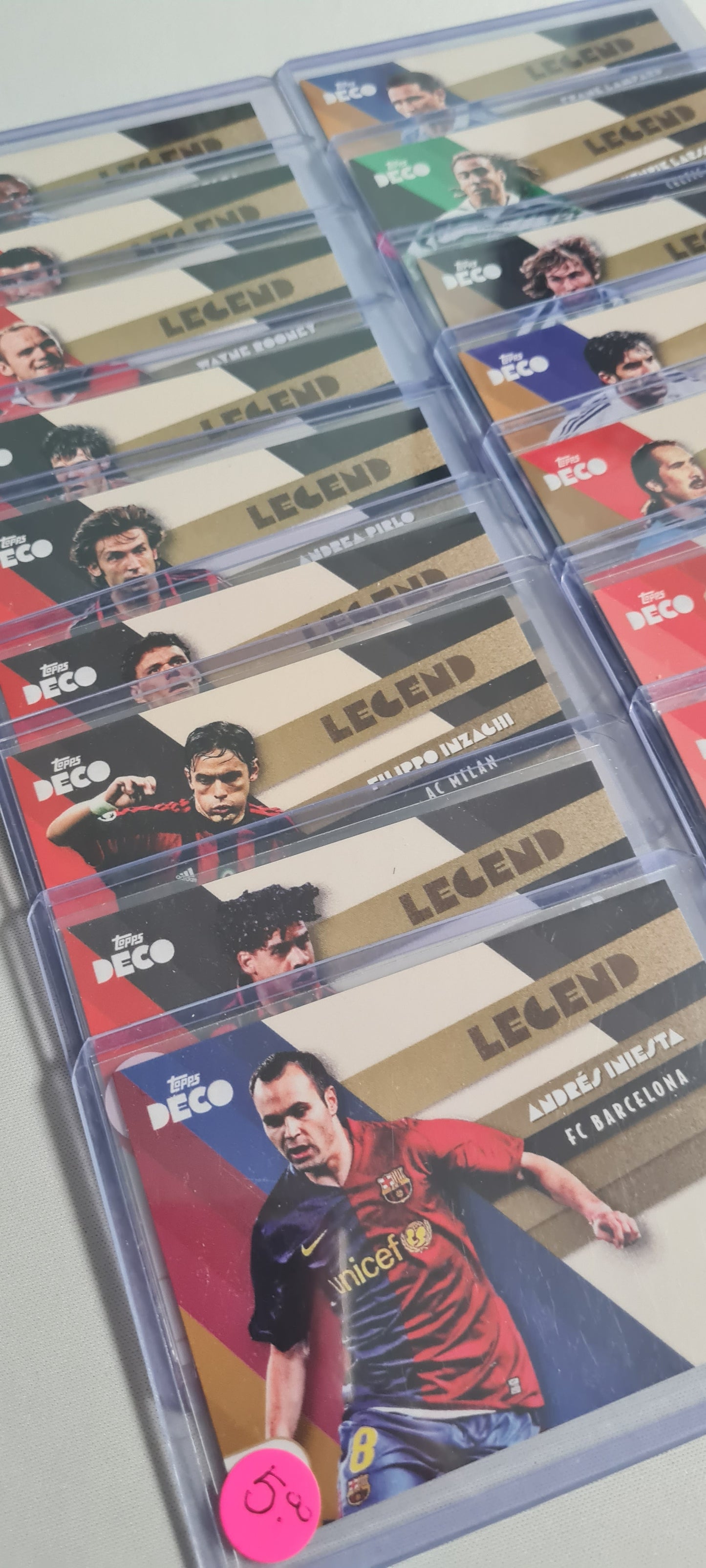 Soccer Deco Lot (18 Cards) SPECIAL OFFER - 2022 Topps Deco Legend(s)