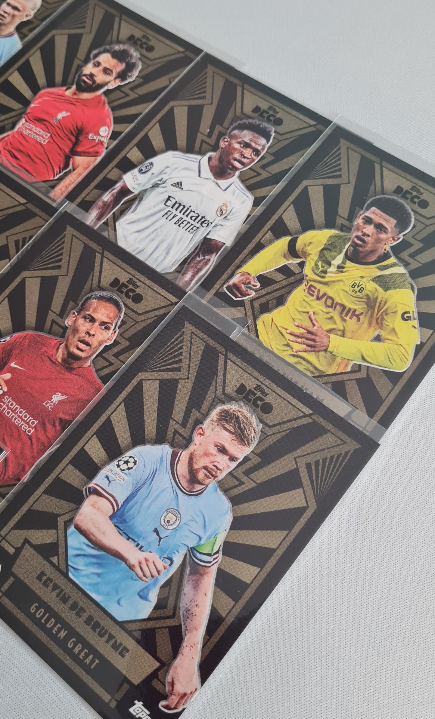Soccer Deco Lot (9 Cards) - 2022 Topps Deco Golden Great