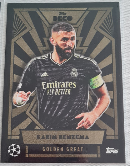 Soccer Deco Lot (9 Cards) - 2022 Topps Deco Golden Great