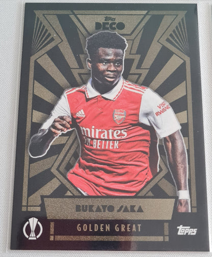 Soccer Deco Lot (9 Cards) - 2022 Topps Deco Golden Great