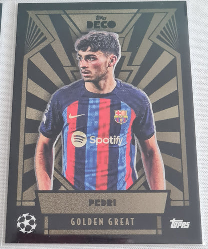Soccer Deco Lot (9 Cards) - 2022 Topps Deco Golden Great