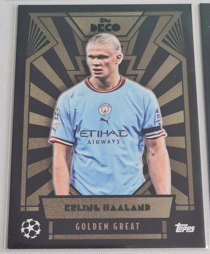 Soccer Deco Lot (9 Cards) - 2022 Topps Deco Golden Great