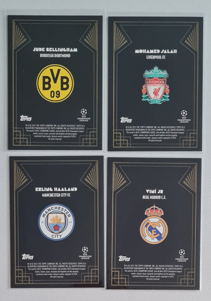 Soccer Deco Lot (9 Cards) - 2022 Topps Deco Golden Great