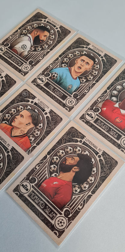 Soccer Deco Lot (7 Cards) - 2022 Topps Artistry Deco