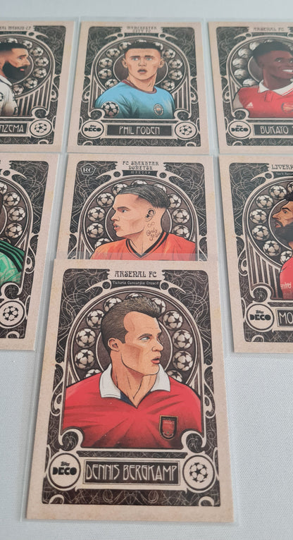 Soccer Deco Lot (7 Cards) - 2022 Topps Artistry Deco