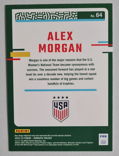 Alex Morgan - 2023/24 Panini Donruss Soccer FIFA USA #64