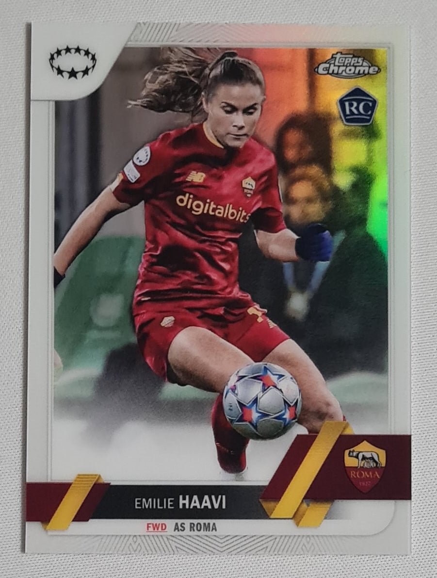 Emile Haavi - 2023 Topps Chrome AS Roma (CL) (RC) #99