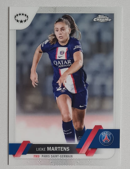 Lieke Martens - 2023 Topps Chrome PSG (CL) #40