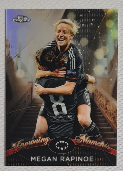 Megan Rapinoe - 2023 Topps Chrome Growing Moments (CL) #CM-7