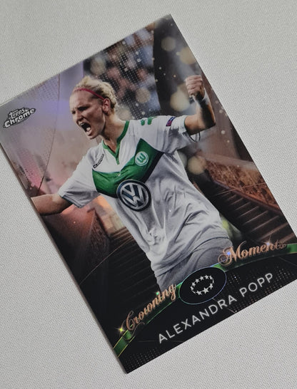 Alexandra Popp - 2023 Topps Chrome Growing Moments (CL) #CM-4