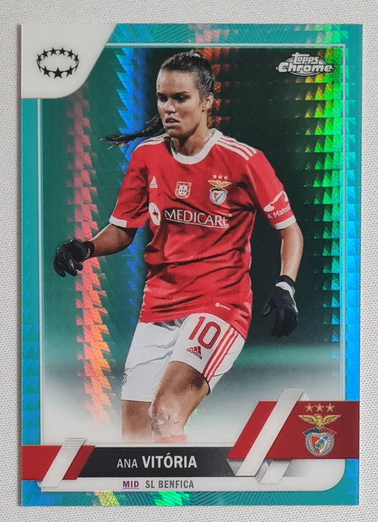 Ana Vitória - 2023 Topps Chrome Aqua SL Benfica (CL) #24