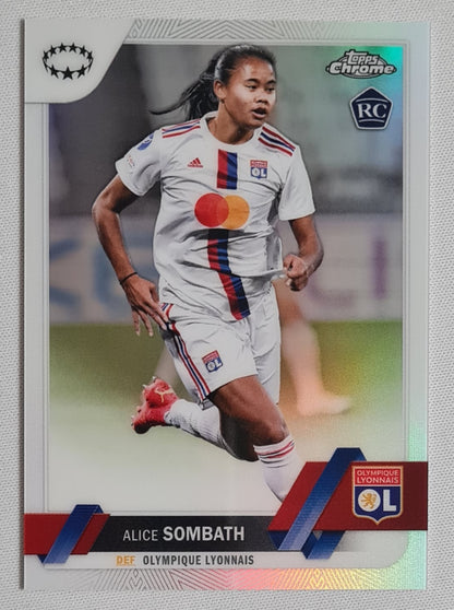 Alice Sombath - 2023 Topps Chrome Silver Olympique Lyonnais (CL) (RC) #96