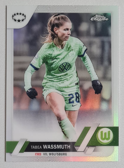 Tabea Wassmuth - 2023 Topps Chrome VFL Wolfsburg (CL) #72