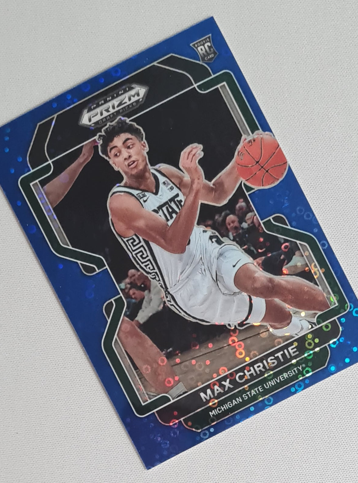 Max Christie - 2022 Panini Prizm Draft Picks #90 (RC) Blue Circles Prizm