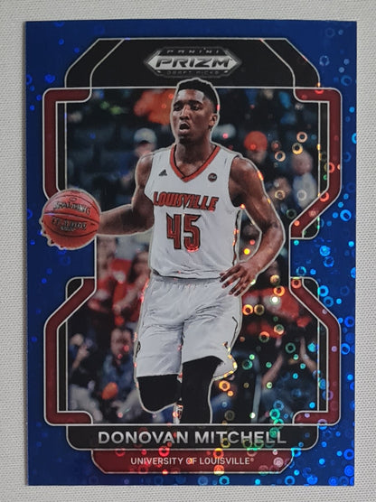 Donovan Mitchell - 2022 Panini Prizm Draft Picks #15 UoL Blue Circles Prizm