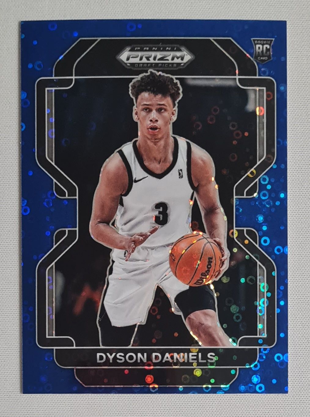 Dyson Daniels - 2022 Panini Prizm Draft Picks #60 Blue Circles Prizm (RC)