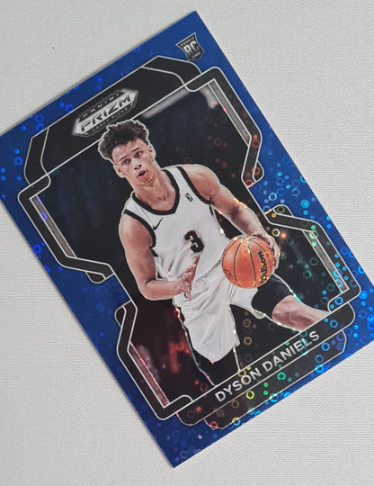 Dyson Daniels - 2022 Panini Prizm Draft Picks #60 Blue Circles Prizm (RC)