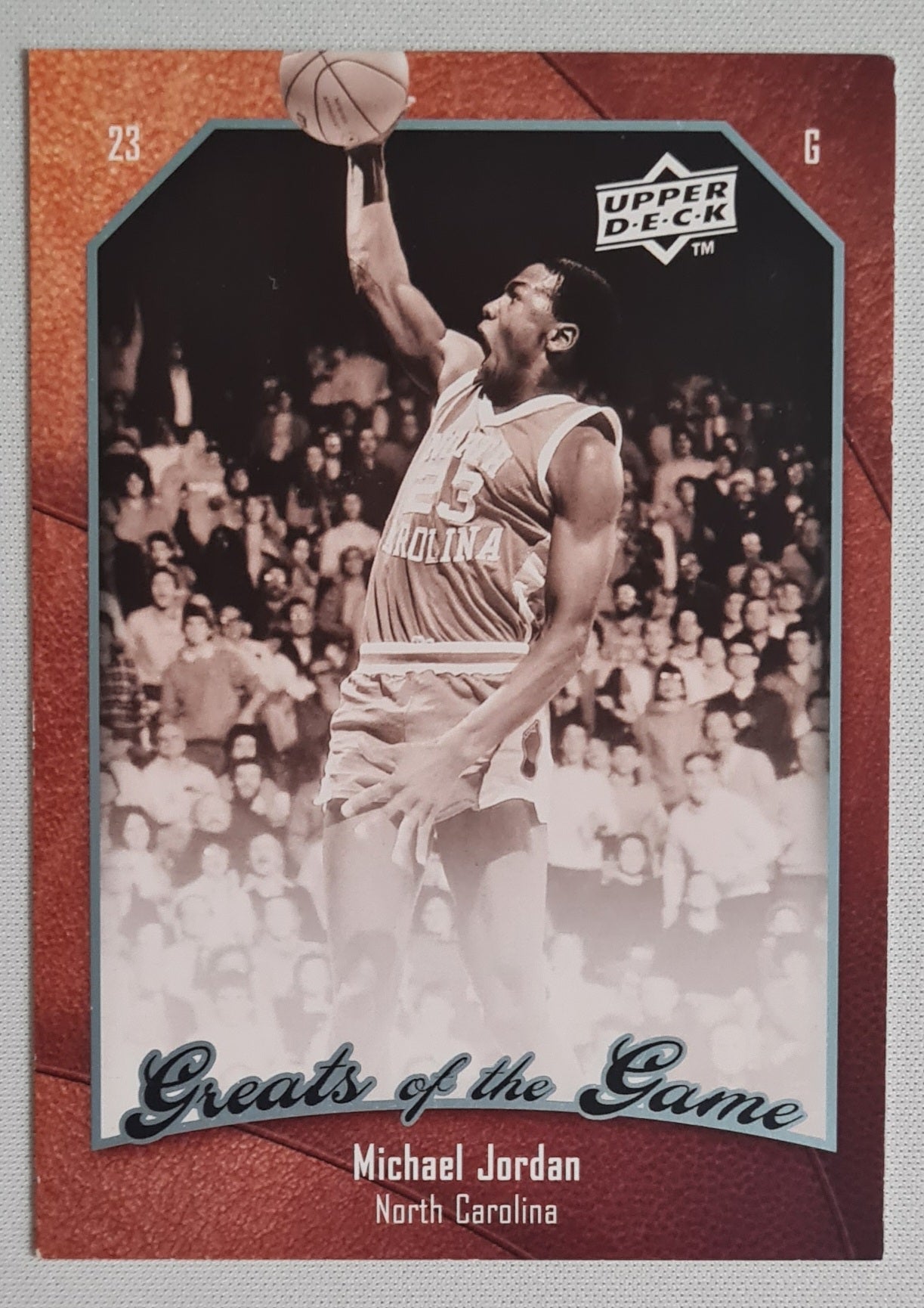 Michael Jordan - 2010 Upper Deck Greats of the Game - NC Basketball #6