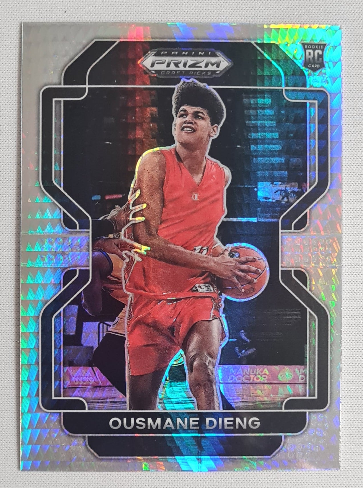 Ousmane Dieng  - 2022 Panini Prizm Draft Picks #70 Silver Hyoer Prizm (RC)