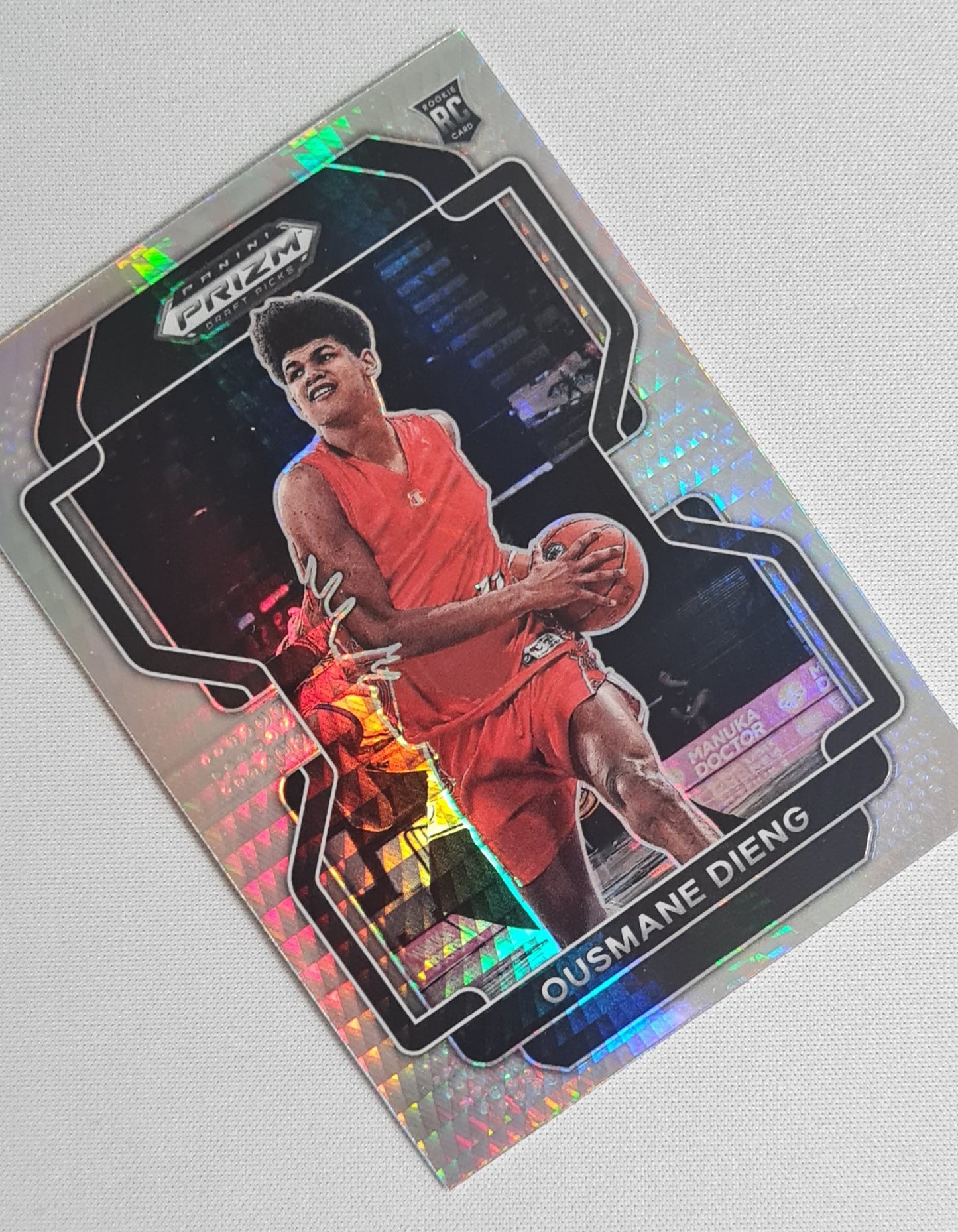 Ousmane Dieng  - 2022 Panini Prizm Draft Picks #70 Silver Hyoer Prizm (RC)