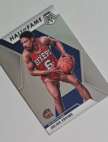 Julius Erving - 2019/20 Panini Mosaic Basketball Hall of Fame - NBA 76ers #288