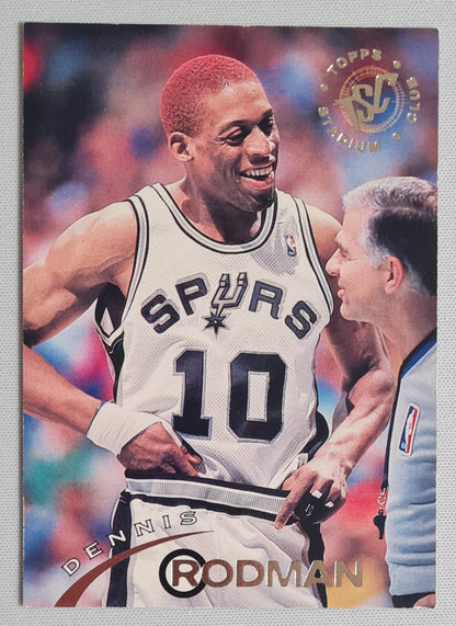 Dennis Rodman - 1994 Topps Stadium Club Basketball - NBA Spurs #72
