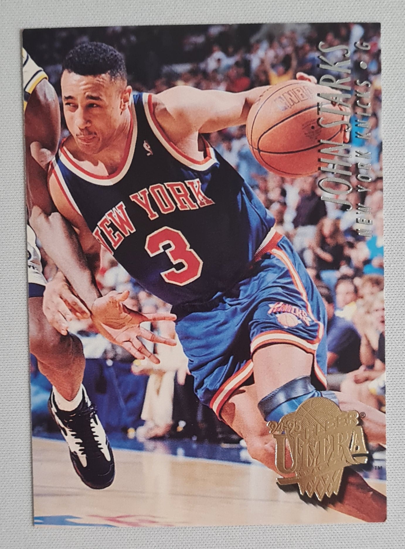John Starks - 1994 Fleer Ultra New York Knicks #130