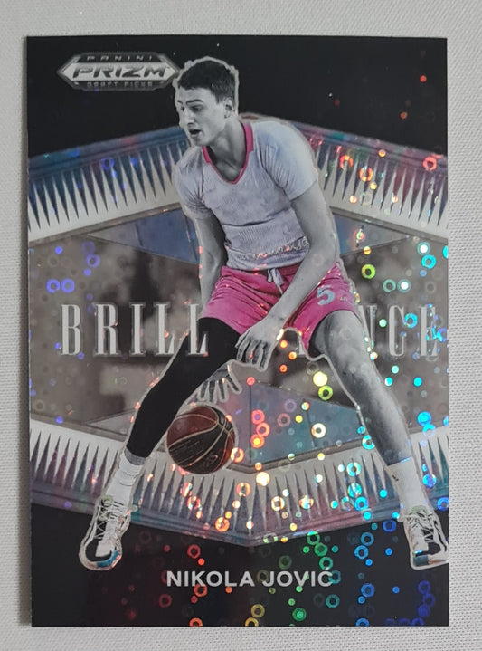 Nikola Jovic - 2022 Panini Prizm Draft Picks-  Brilliance #BR-NJ Circle Prizm