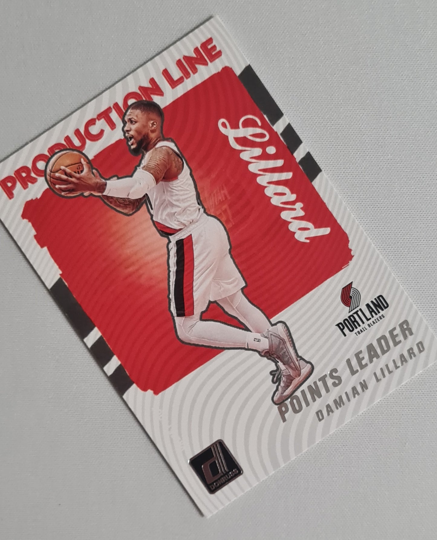 Damian Lillard - 2021/22 Panini Donruss Basketball - Points Leader - Trail Blazers #6