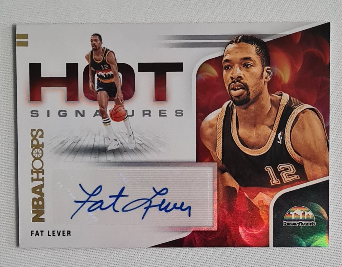 Fat Lever - 2020/21 Panini Hoops Basketball Hot Signatures NBA Hoops #HS-FLV /Auto