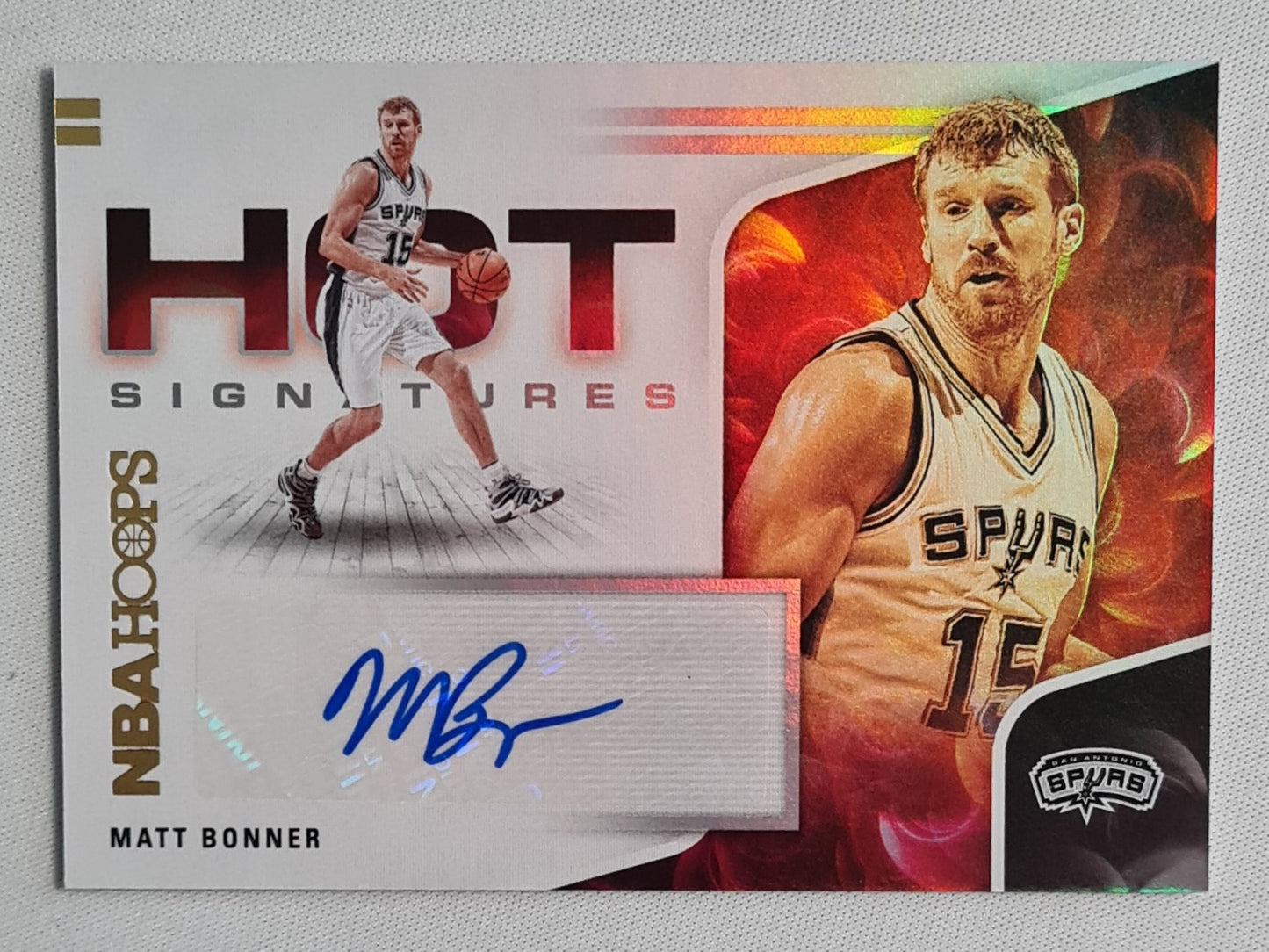 Matt Bonner - 2020/21 Panini Hoops Basketball Hot Signatures NBA Hoops #HS-MBO /Auto
