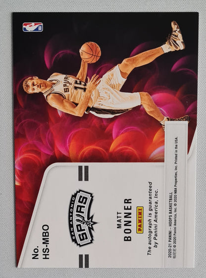 Matt Bonner - 2020/21 Panini Hoops Basketball Hot Signatures NBA Hoops #HS-MBO /Auto
