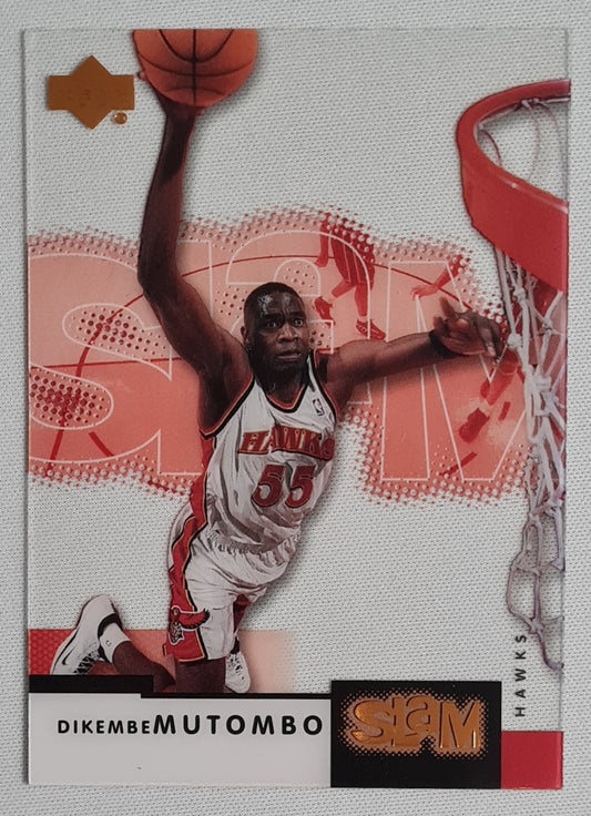 Dikembe Mutombo - 2000 Upper Deck SLAM NBA Basketball Atlanta Hawks #1