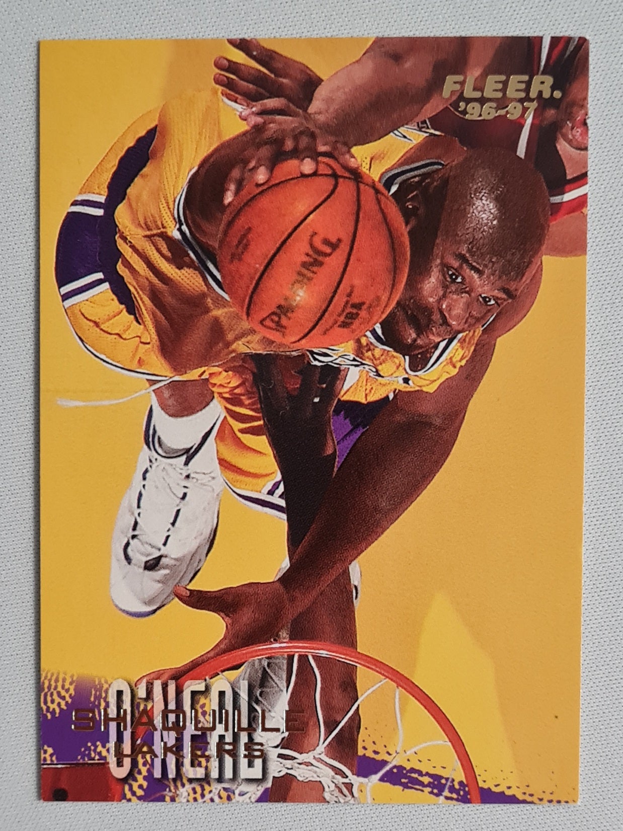 Shaquille O'Neal - 1996 Fleer/Skybox NBA Basketball L.A. Lakers #236