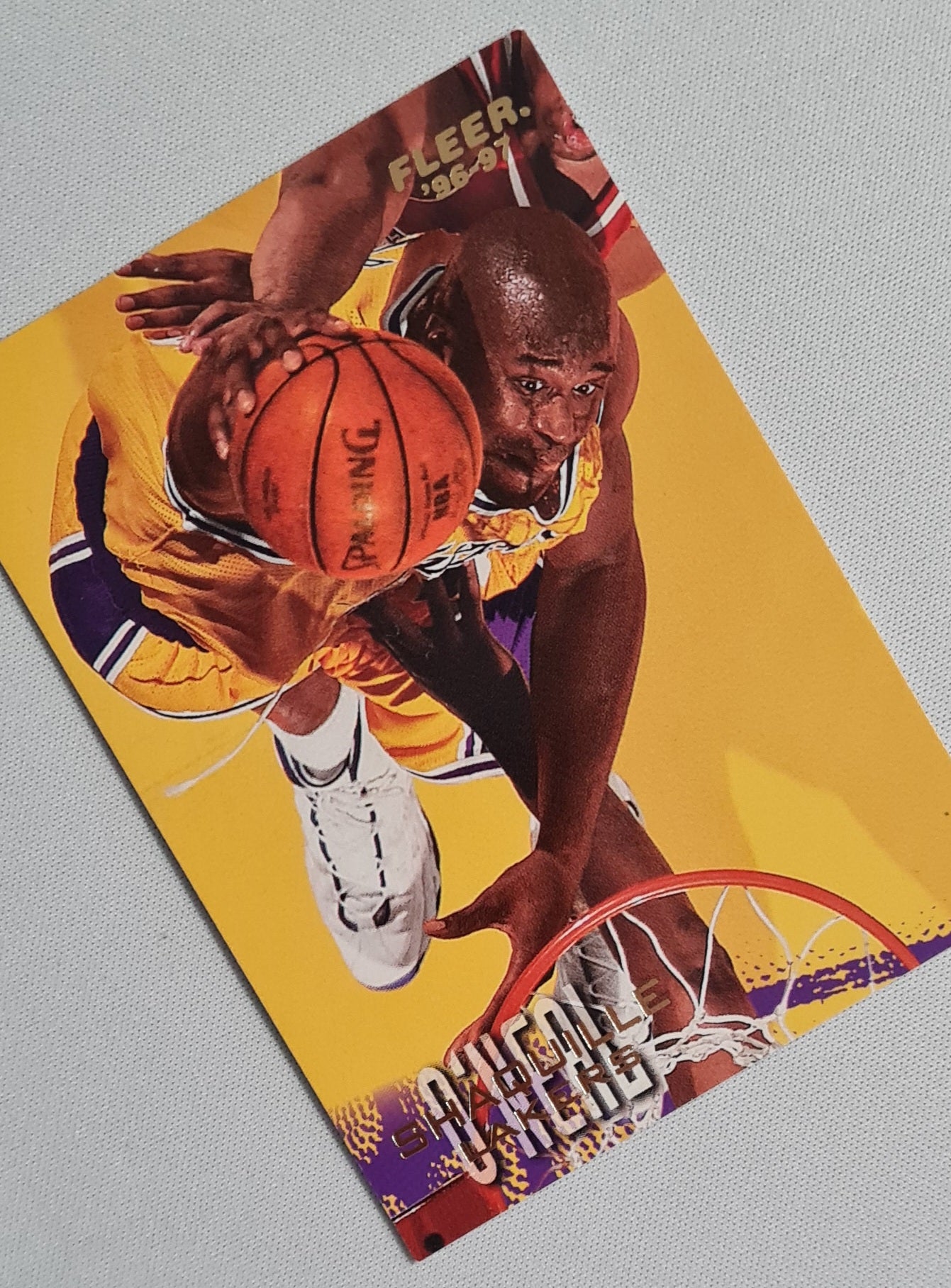 Shaquille O'Neal - 1996 Fleer/Skybox NBA Basketball L.A. Lakers #236