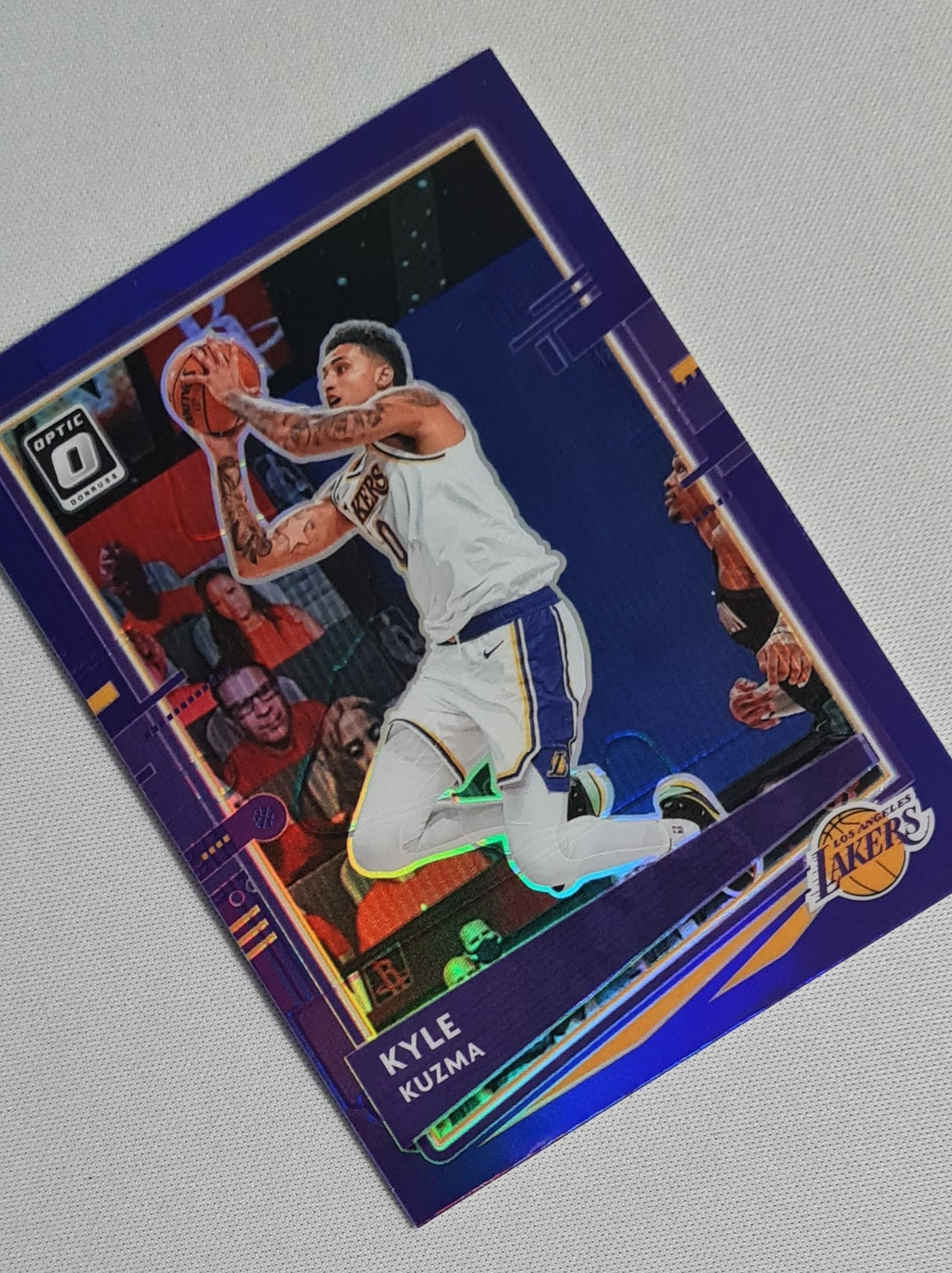 Kyle Kuzma - 2020/21 Panini Donruss Optic Basketball NBA L.A. Lakers #8 Purple