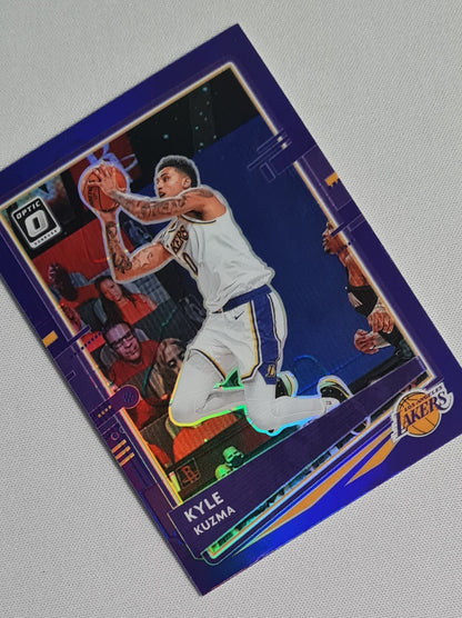 Kyle Kuzma - 2020/21 Panini Donruss Optic Basketball NBA L.A. Lakers #8 Purple