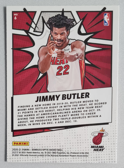 Jimmy Butler - 2020/21 Panini Donruss Optic Basketball MY HOUSE! NBA Miami Heat #6