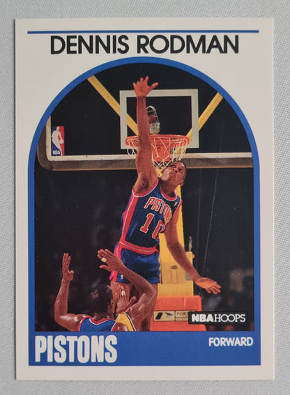 Dennis Rodman - 1989 NBA Hoops NBA Basketball Detroit Pistons #211