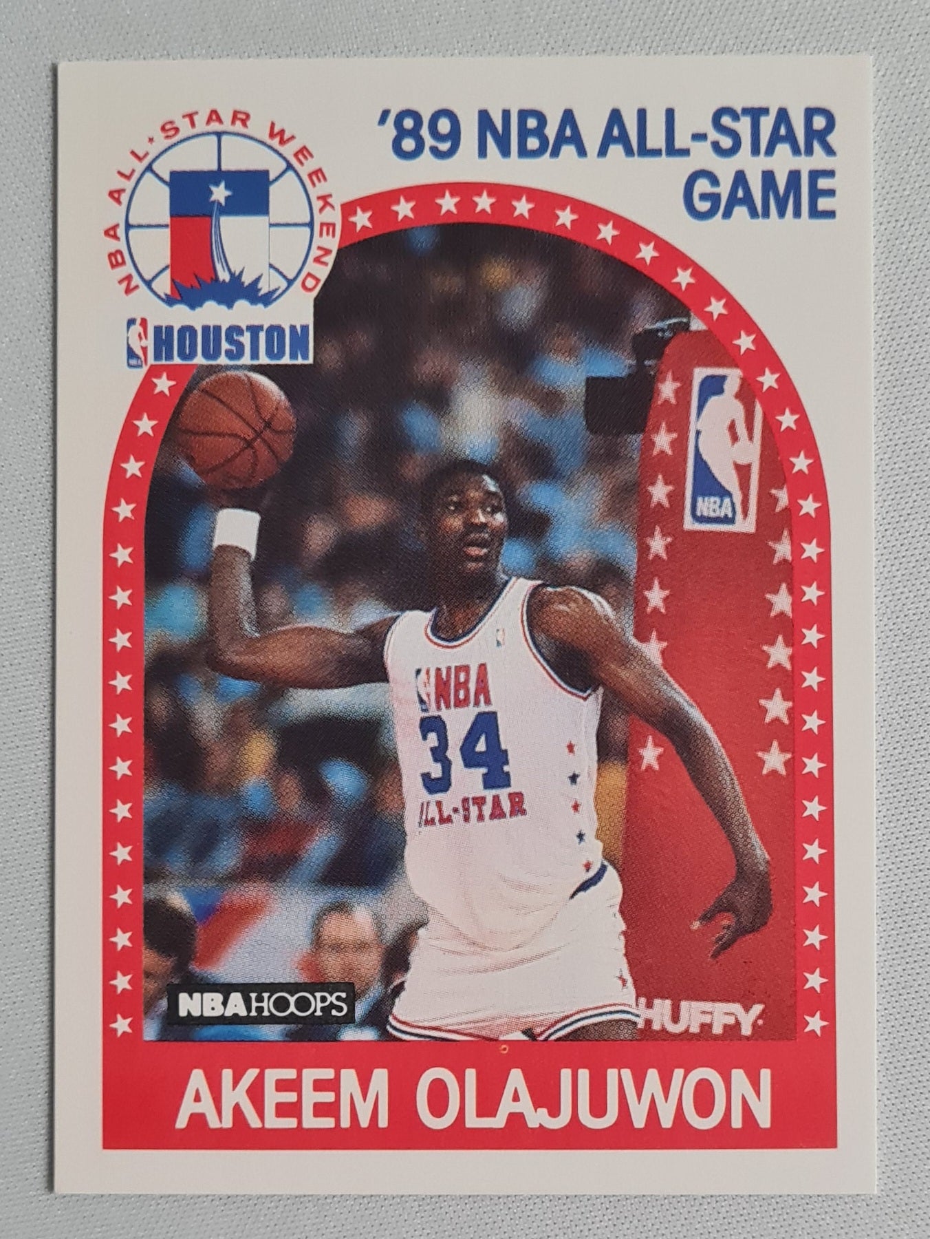 Akeem Olajuwon - 1989 NBA Hoops NBA All-Star Weekend Houston #178