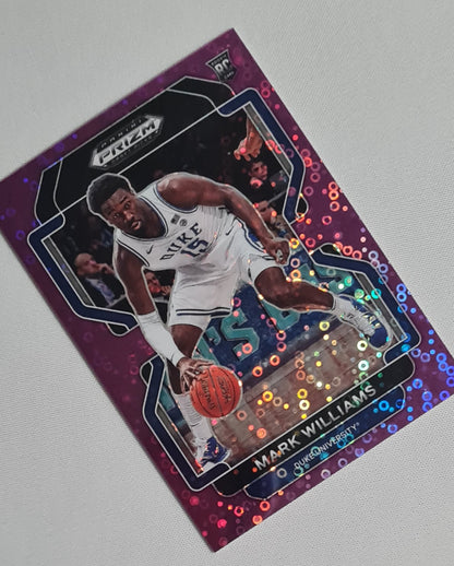 Mark Williams - 2022 Panini Draft Picks Duke University #7 Purple Circle Prizm /50