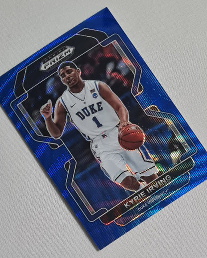 Kyrie Irving - 2022 Panini Draft Picks Duke University #61 Blue Prizm /199
