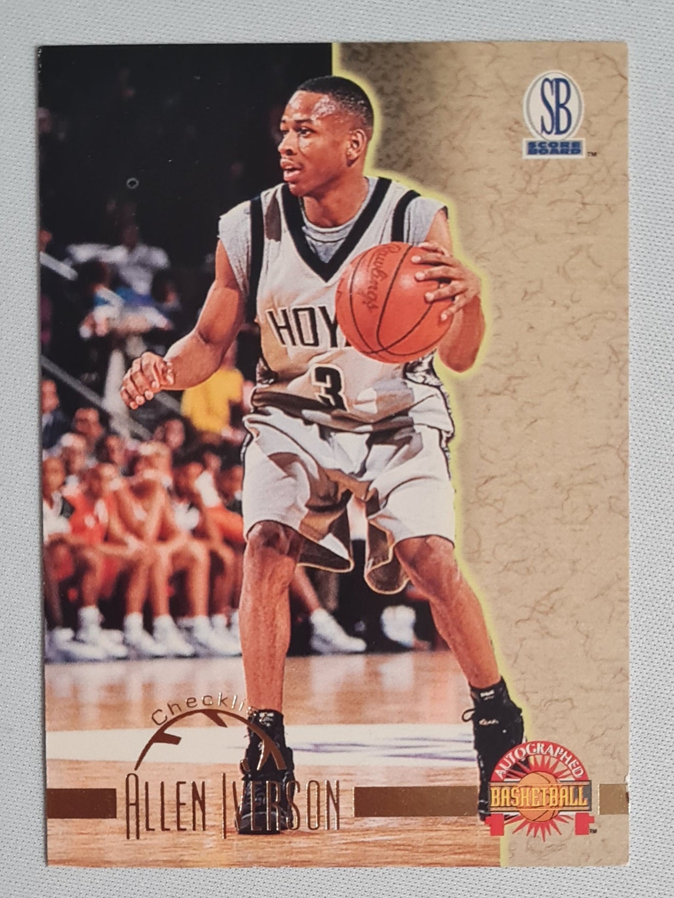 Allen Iverson - 1996 The Score - Score Board - Checklist #50
