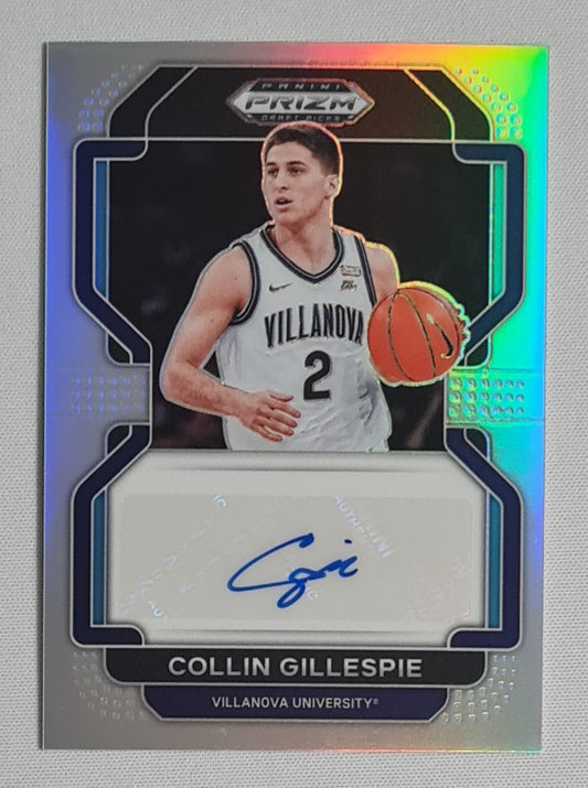 Collin Gillespie - 2022 Panini Prizm Draft Picks Villanova University #DP-COL /Auto Prizm Refractor