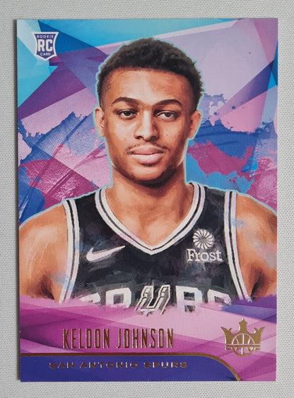 Keldon Johnson - 2019/20 Panini Court Kings (RC) Basketball San Antonio Spurs #69