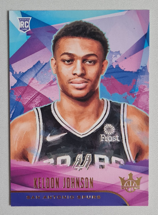 Keldon Johnson - 2019/20 Panini Court Kings (RC) Basketball San Antonio Spurs #69