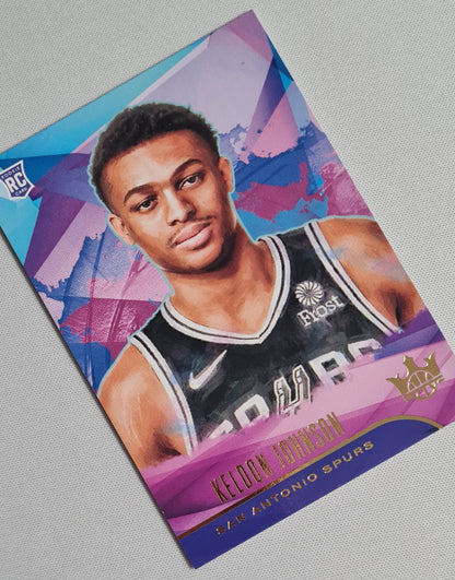 Keldon Johnson - 2019/20 Panini Court Kings (RC) Basketball San Antonio Spurs #69