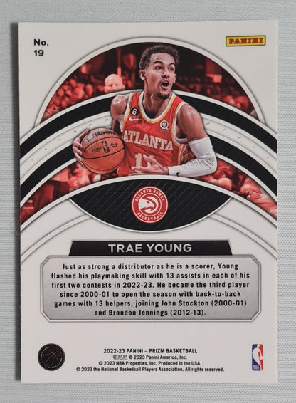 Trae Young - 2022/23 Panini Prizm Basketball Dominance - Atlanta Hawks #19