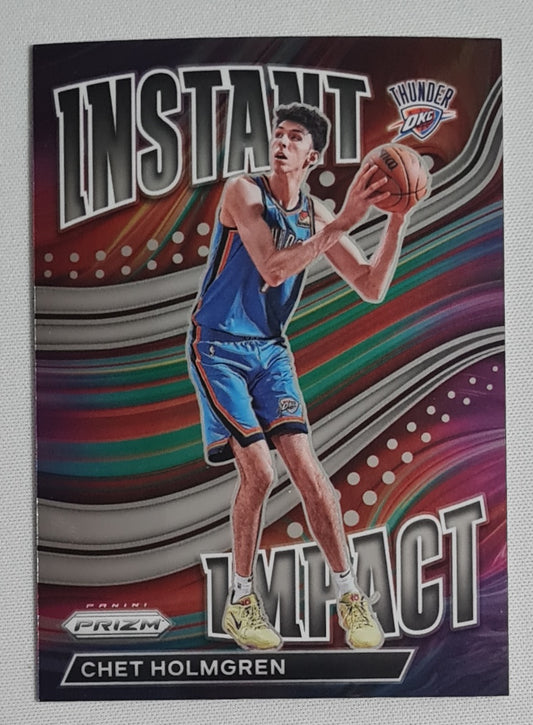 Chet Holmgren - 2022/23 Panini Prizm Basketball Instant Impact - Oklahoma City Thunder #2